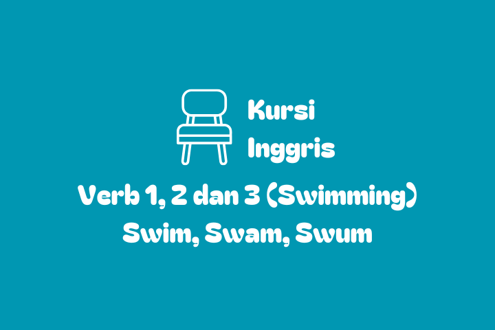 Verb 1, 2, 3 Swim, Swam, Swum, Swimming